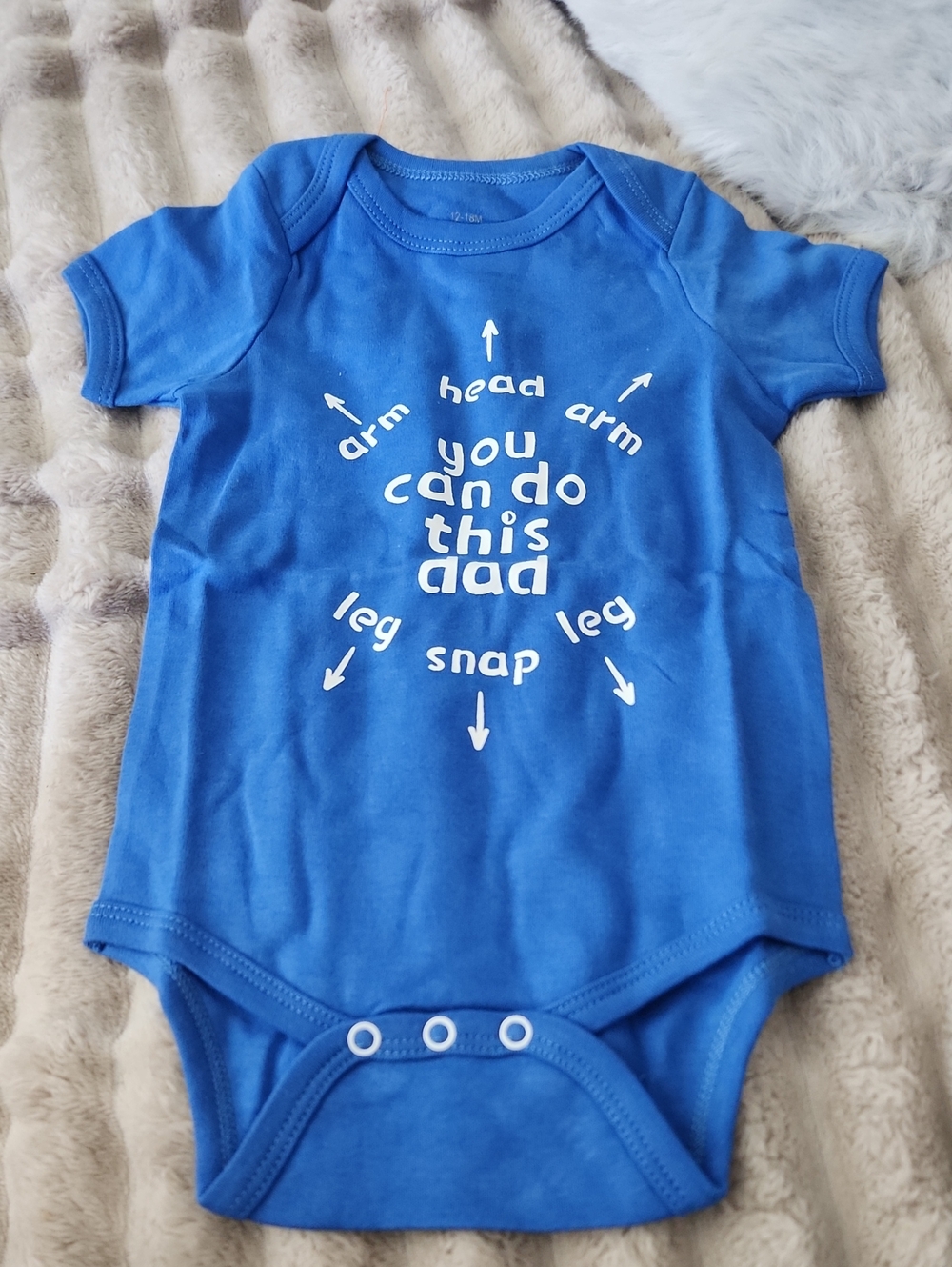 5/$30 NEW BABY ONESIE